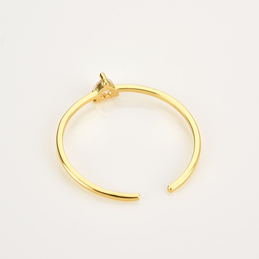 Anillo Heart Blue
