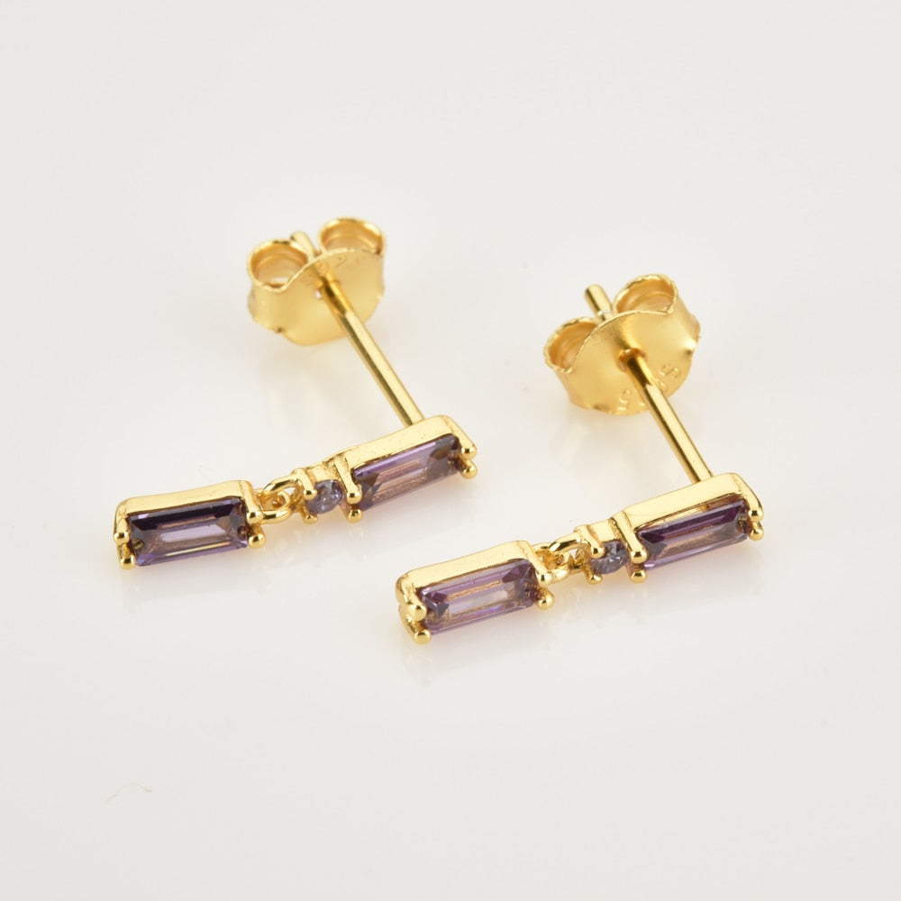 Pendientes Vinni Lila Oro