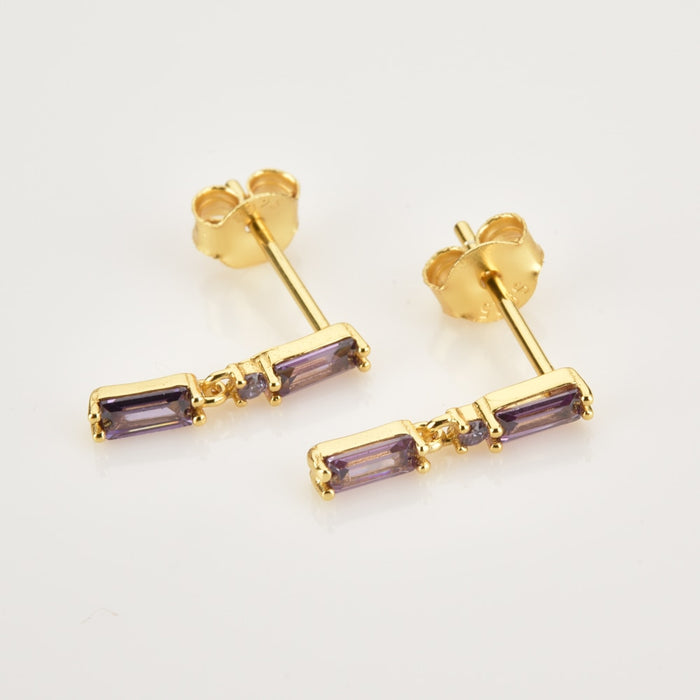Pendientes Vinni Lila Oro