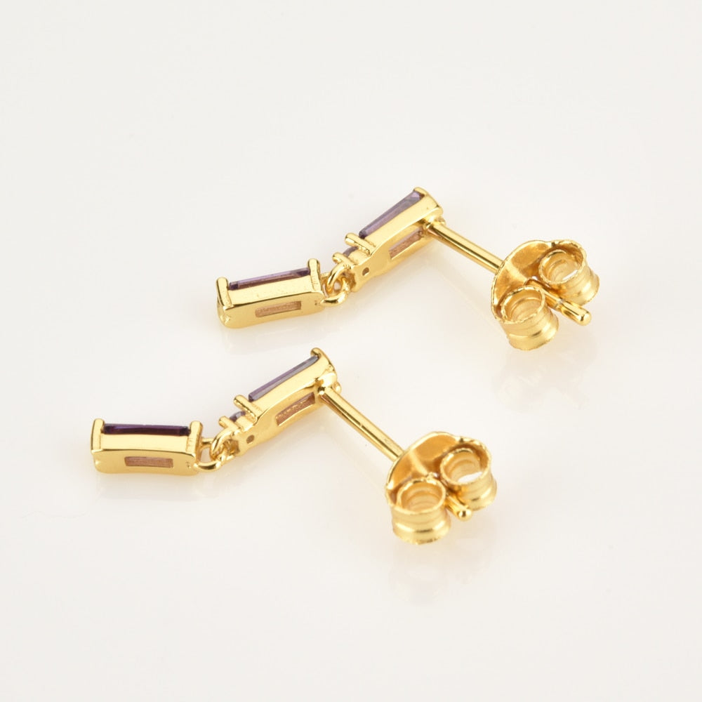 Pendientes Vinni Lila Oro