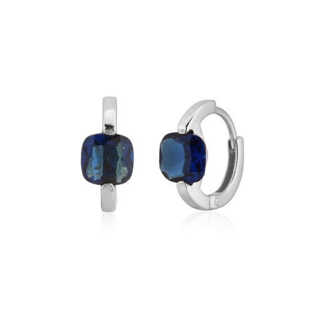 Orecchini Meg Blue Argento