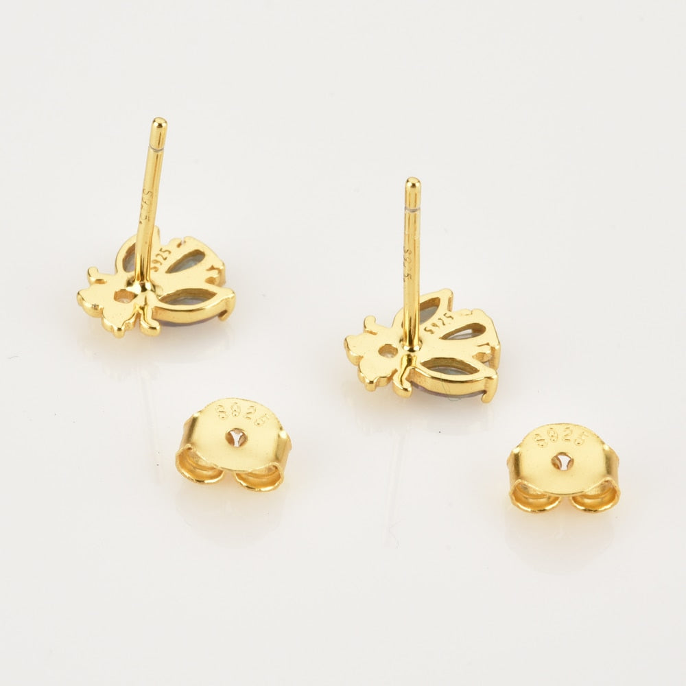 Pendientes Beetle Oro