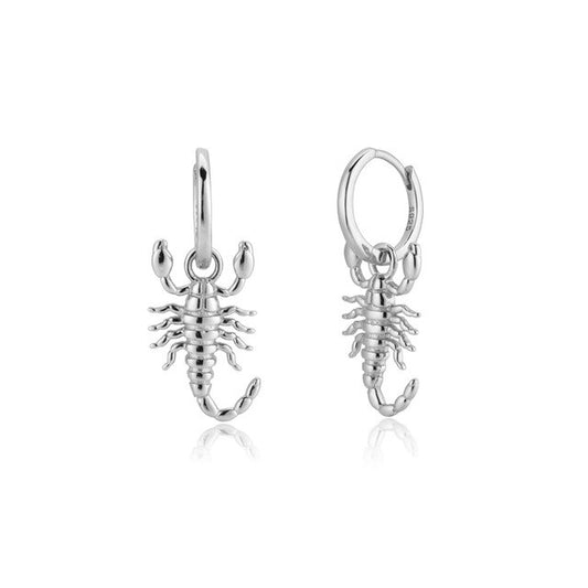 Pendientes Scorpion Plata