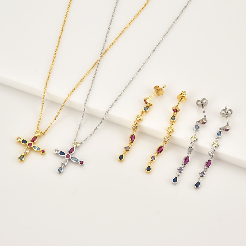 Pendientes Long Briseida Oro