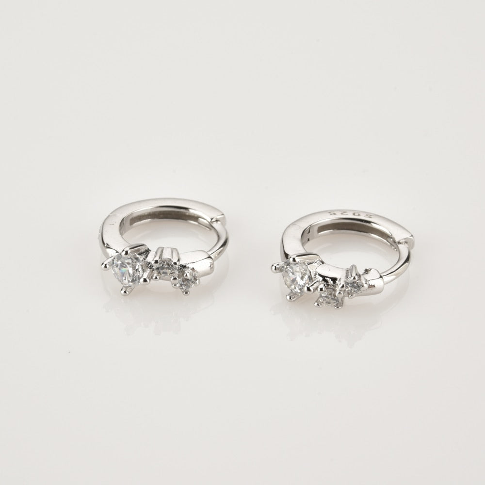 Aros Mini Alia Plata