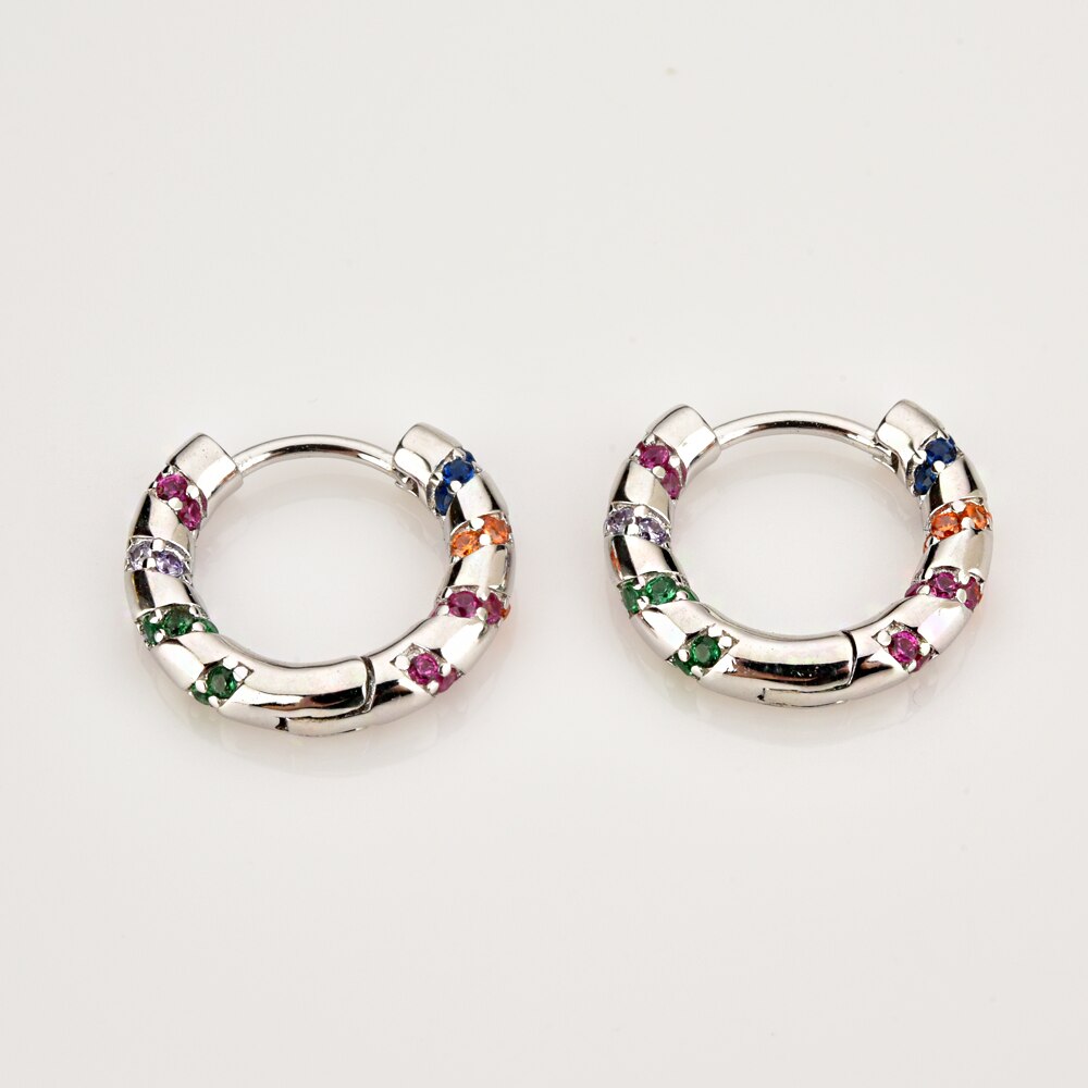 Aros Colorful Neila Plata