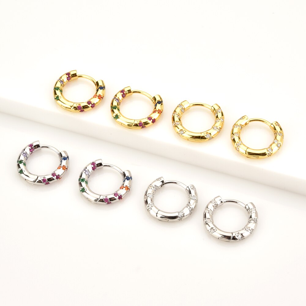 Aros Colorful Neila Plata