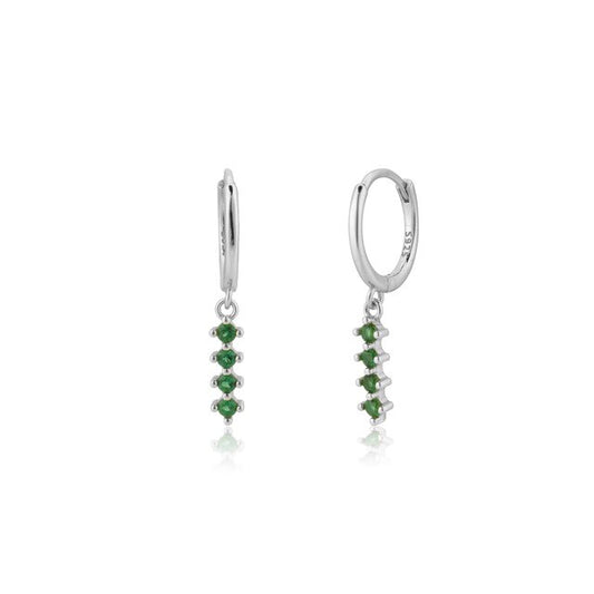 Aros Litza Green Plata