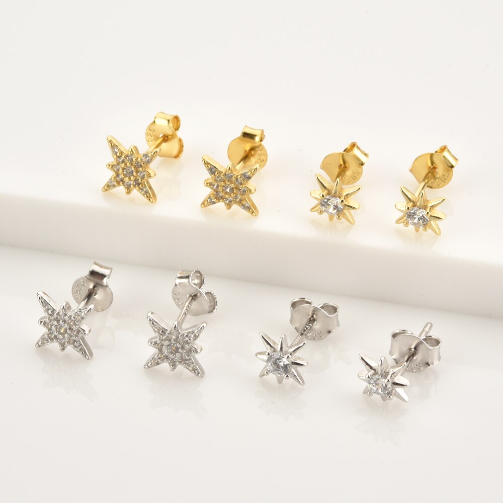 Pendientes Stella Plata