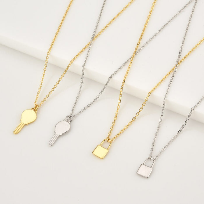 Collar Key Plata