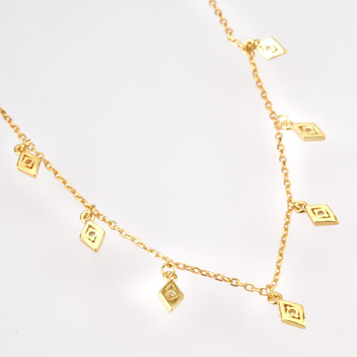 Choker Rombos Oro