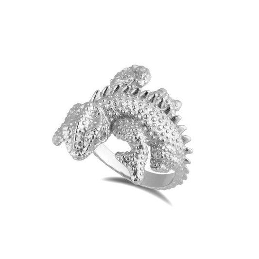 Anillo Lizard Plata