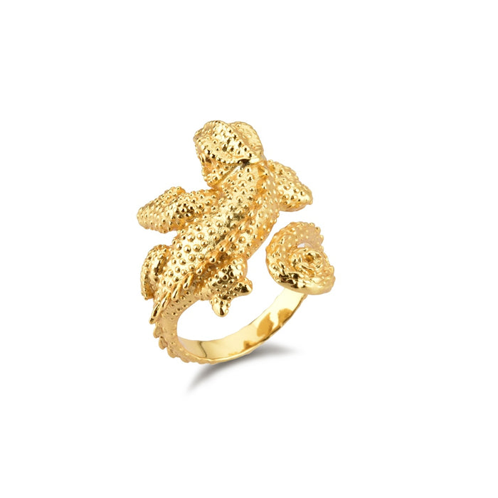 Anillo Lizard Oro