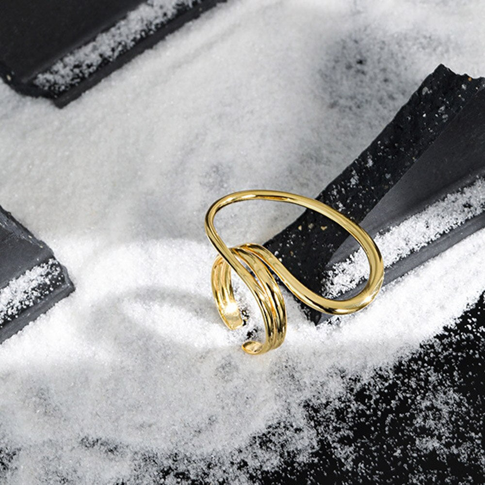 Anillo Sculpture Oro