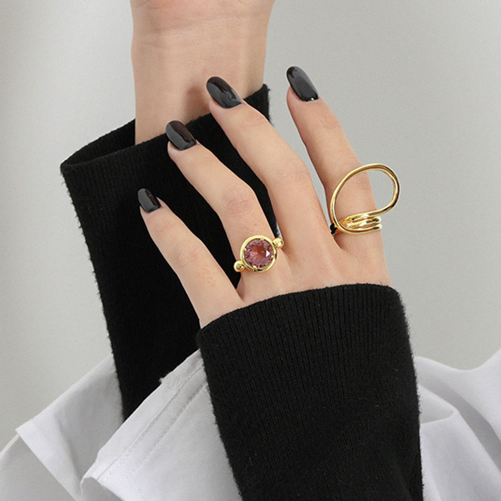 Anillo Sculpture Oro
