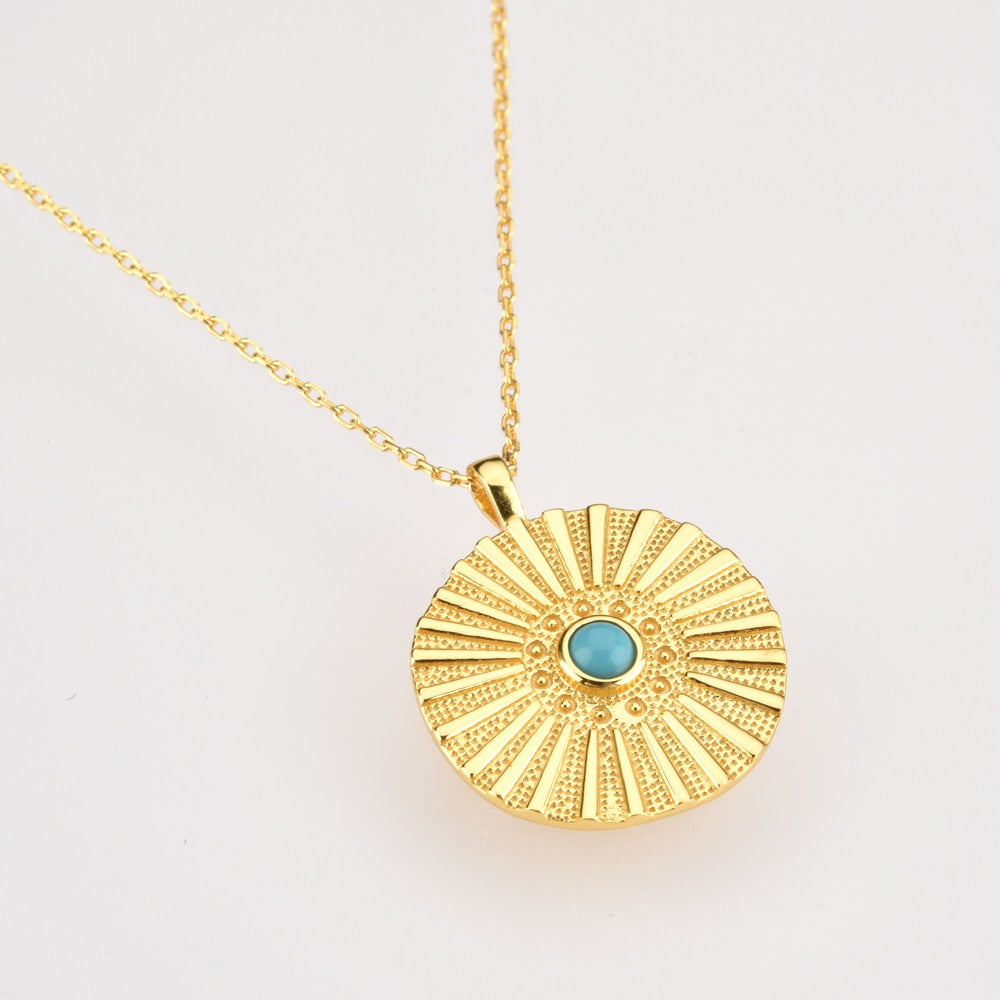 Collar White Runa Oro