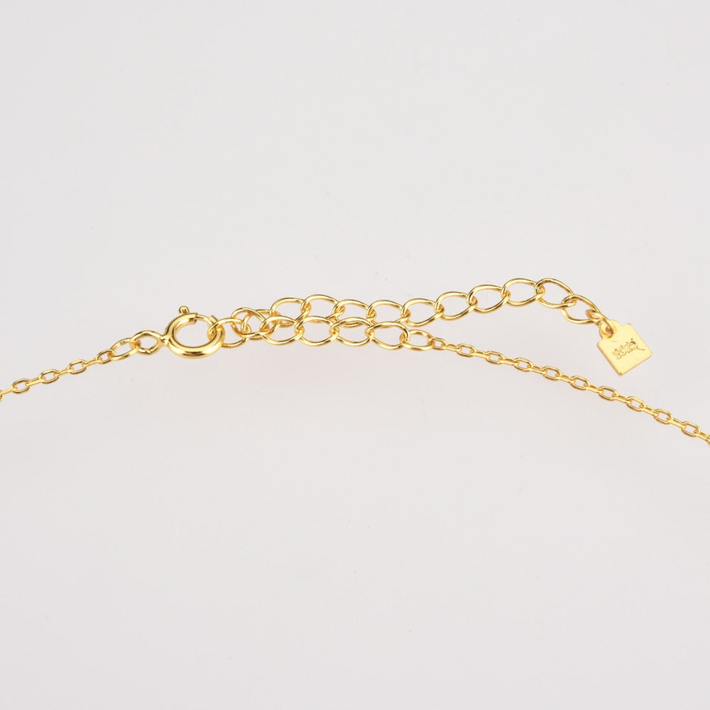 Collar White Runa Oro