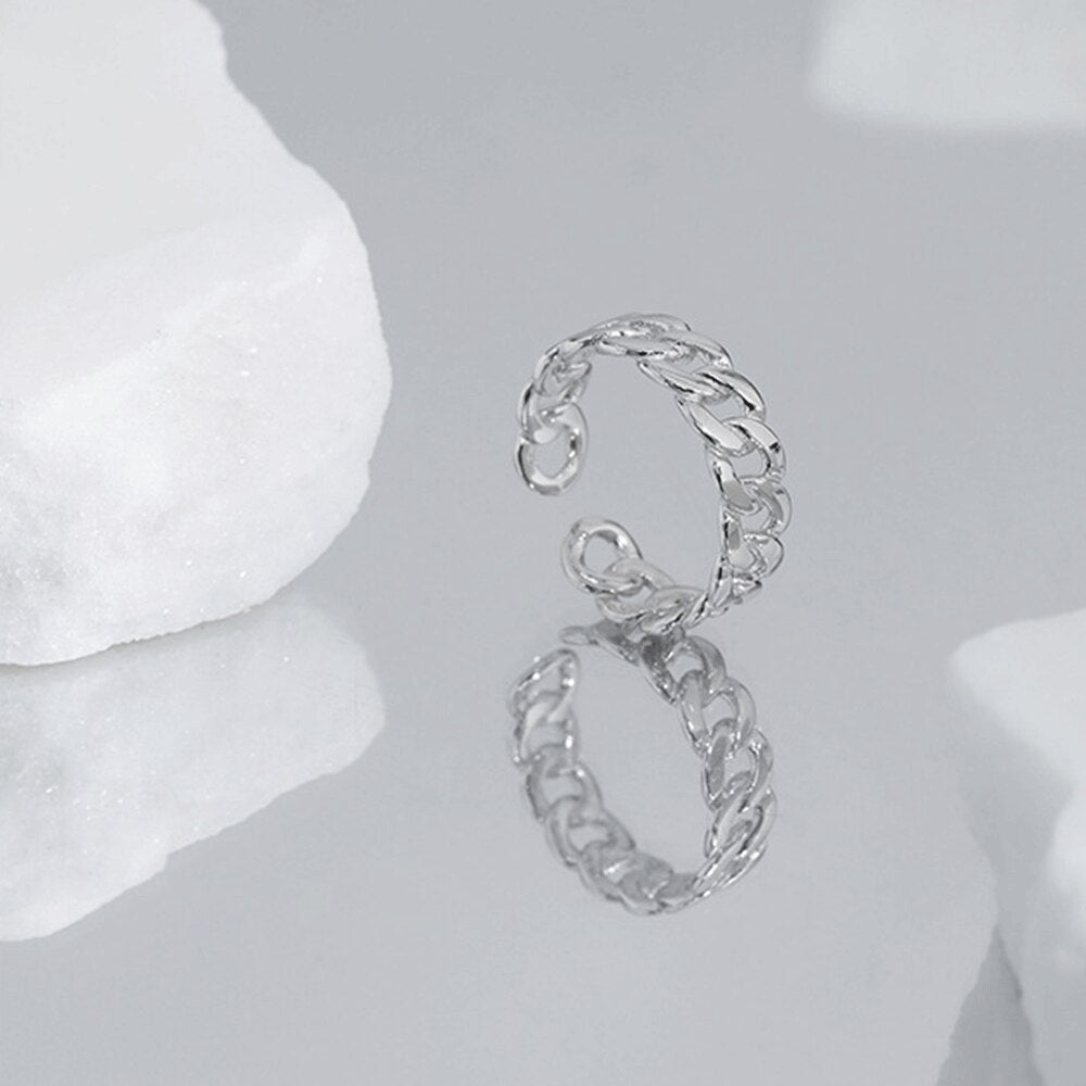Anillo Chain Plata