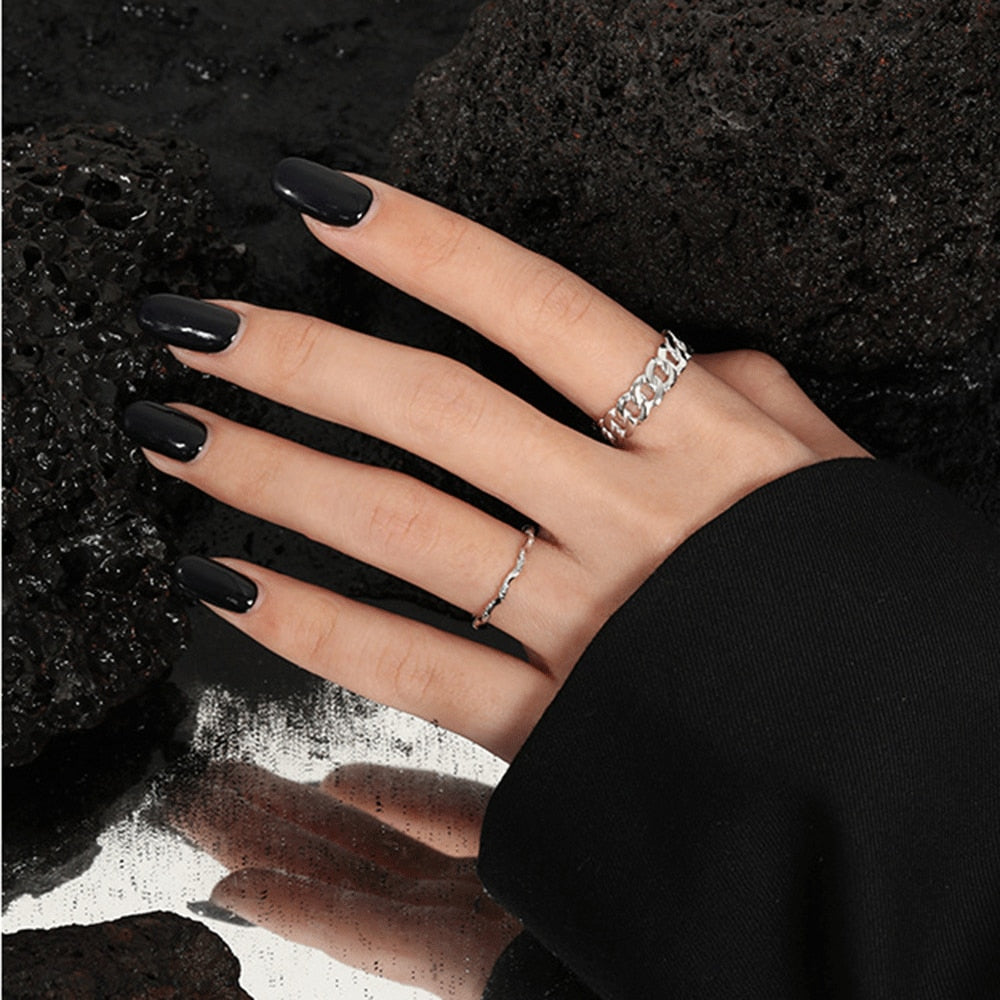 Anillo Chain Plata