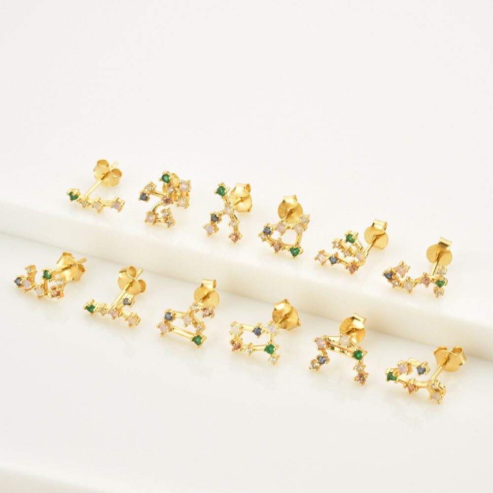 Pendientes Colorful Zodiac