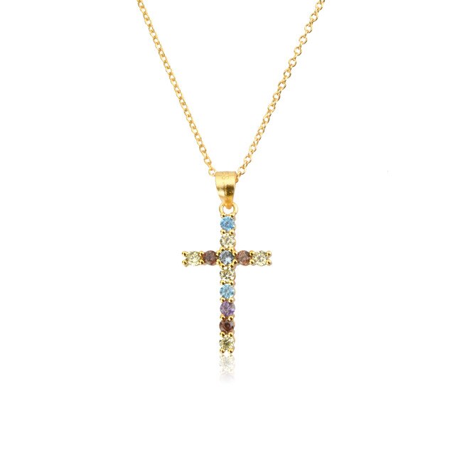 Collana Big Winter Cross