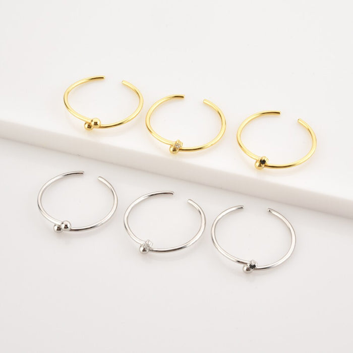 Anillo Dots Plata