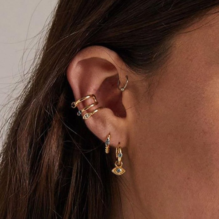 Ear Cuff Krishna Plata