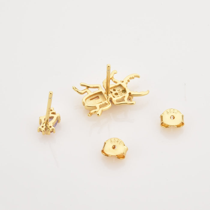 Pendientes Khepri Oro