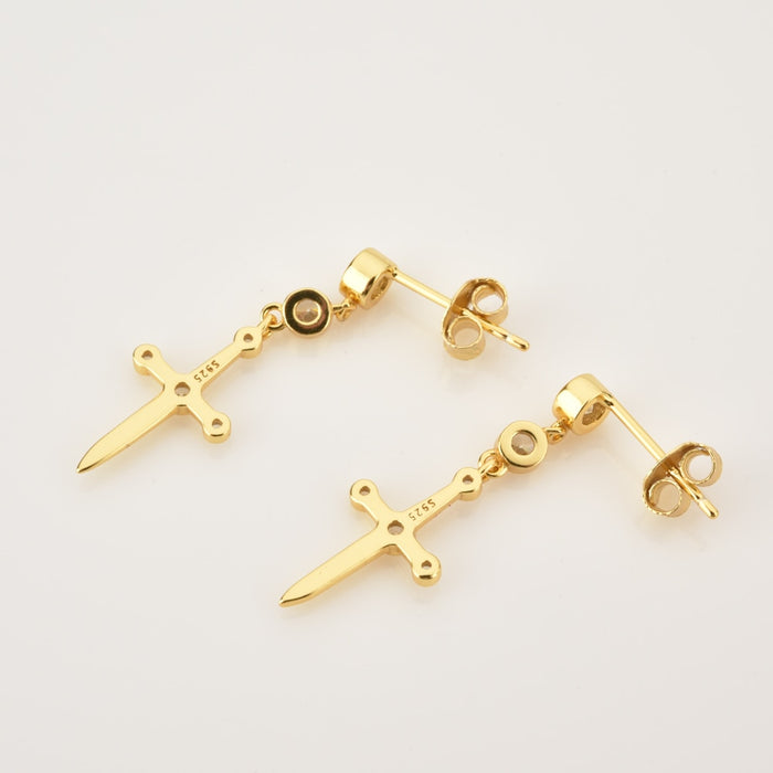 Pendientes Revenge Oro