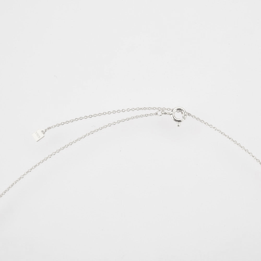 Collar Shiny Key Plata