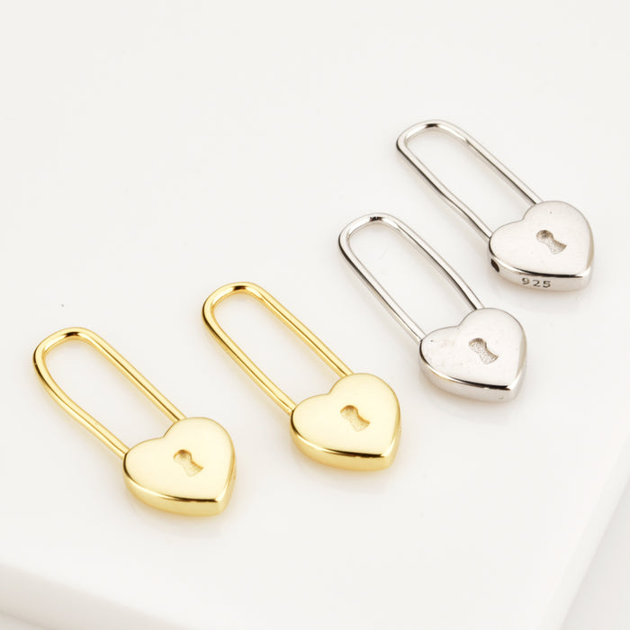 Aros Love Pin Plata