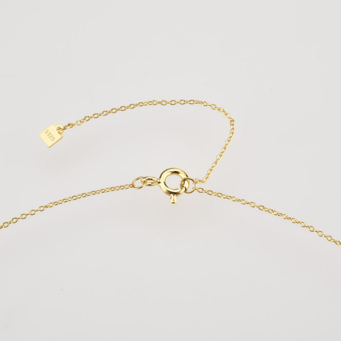 Collana White Spring Iniziale Oro