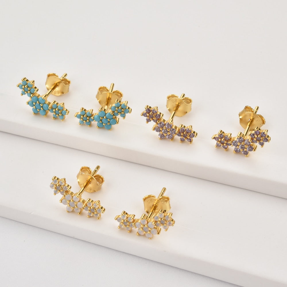 Pendientes Margaritas Black