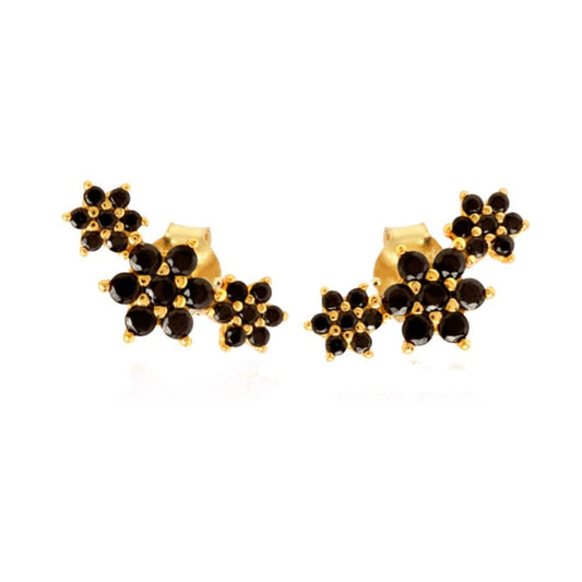 Pendientes Margaritas Black