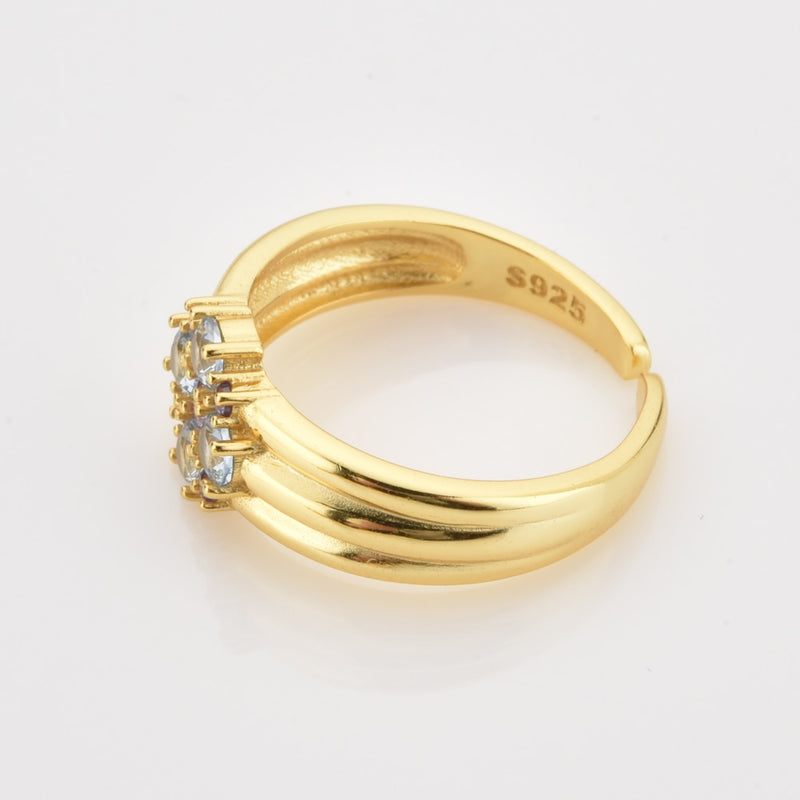 Parisa Light Blue Ring